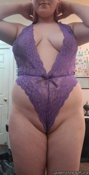 My pussy really ate this set of lingerie