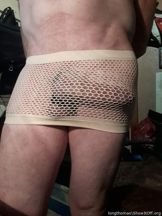 my ickle fishnet panties