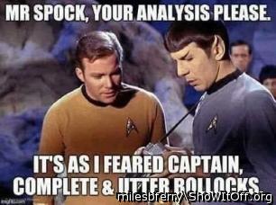 Mr Spock?
