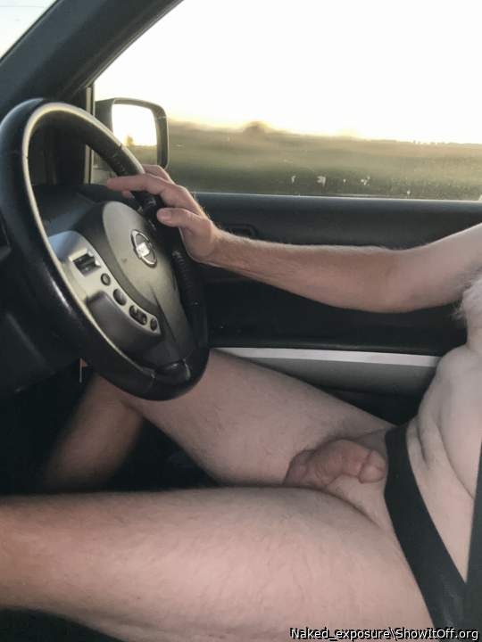 Ive been driving naked since Toowoomba, now at chinchilla, 4 hours more