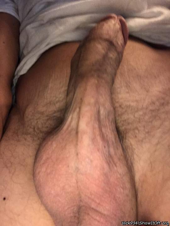 WOW  Amazing dick ! So big and thick. Nice full balls too ! 