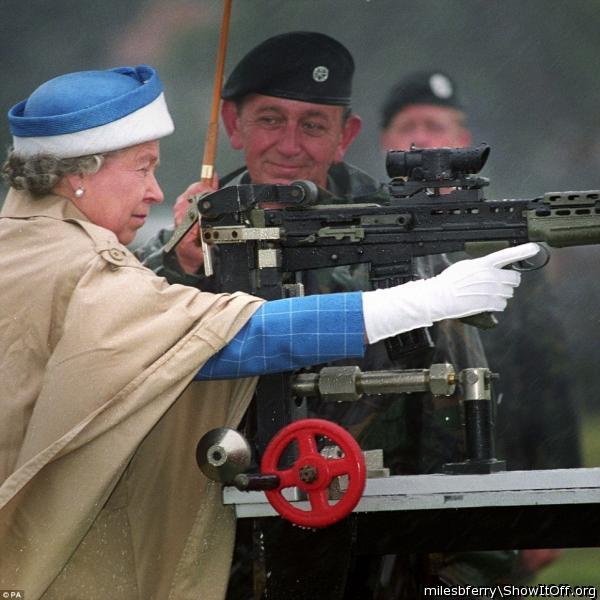 The Queen sorts it out!