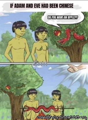 If Adam and Eve were Chinese