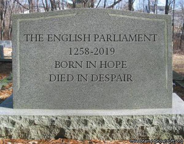 End of British Democracy