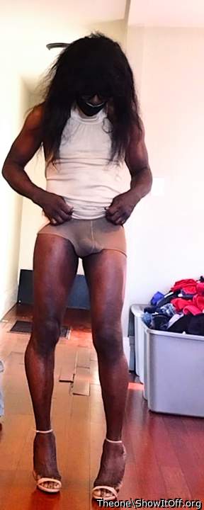 Hey baby look what's in my panties yes dick