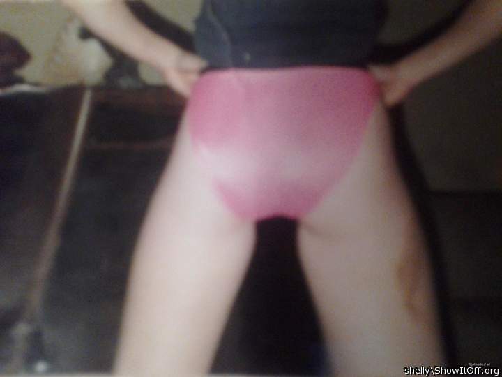 Tight pink panties