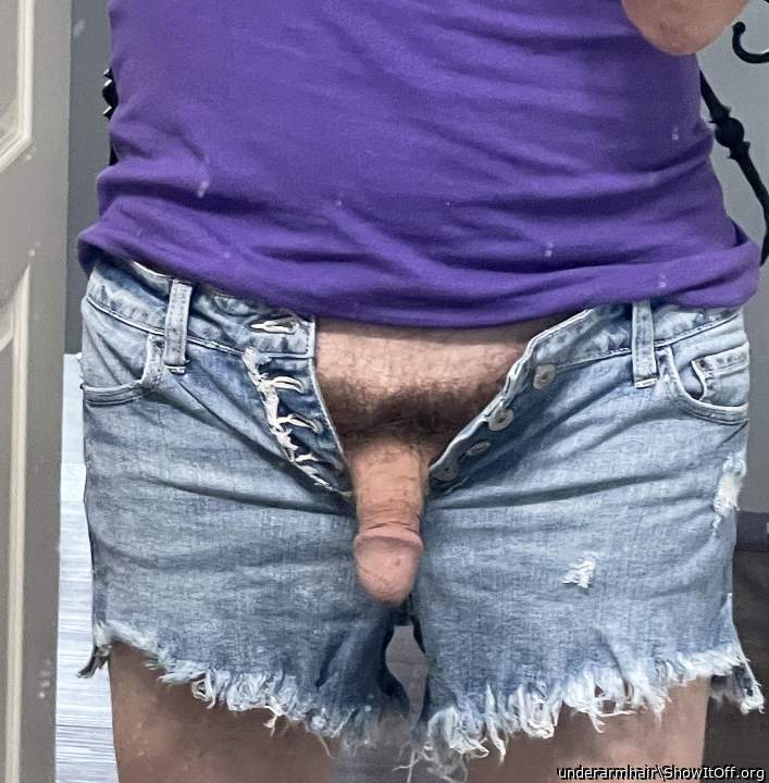Cock too big for my shorts