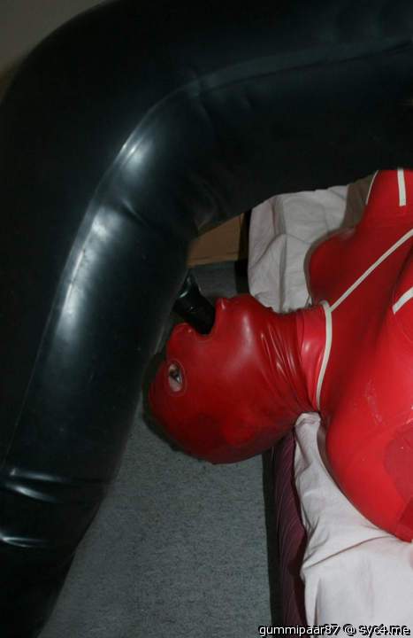 Gatte beim blasen des Hausfreund