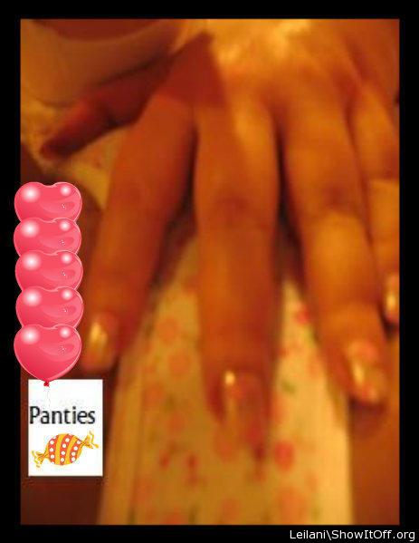 My pannied (pantied) squeeze box.