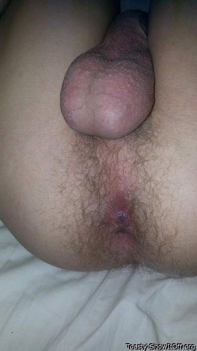 Smooth balls and hairy little anus