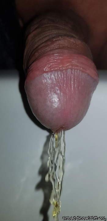   Wonderful peeing closeup  