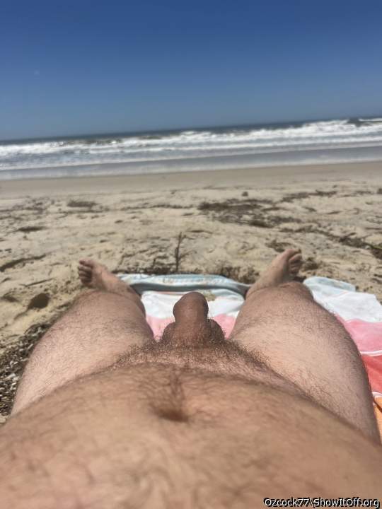 Today at the nude beach