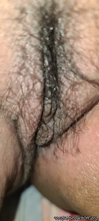 Photo of hole from couple