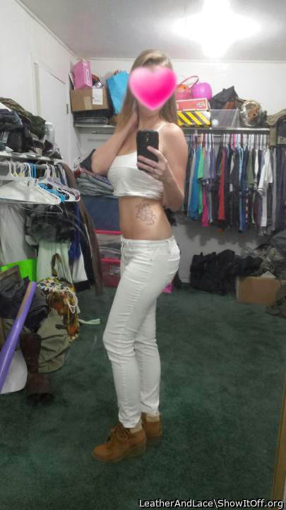 Looks awesomem.  You have a fantastic body.  Now get undress