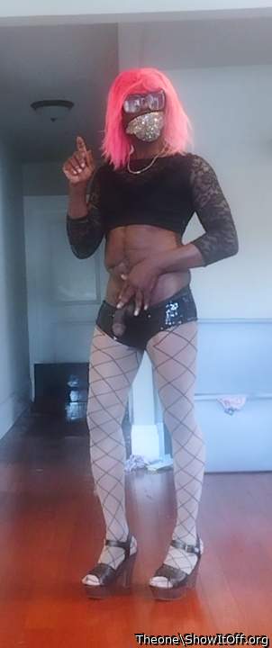 I got so many fags on the pink hair CD mistress u wouldn't believe it