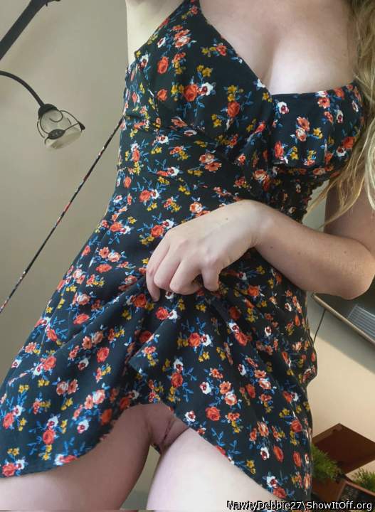 Perfect dress shes got all on her pretty body she needs, wh