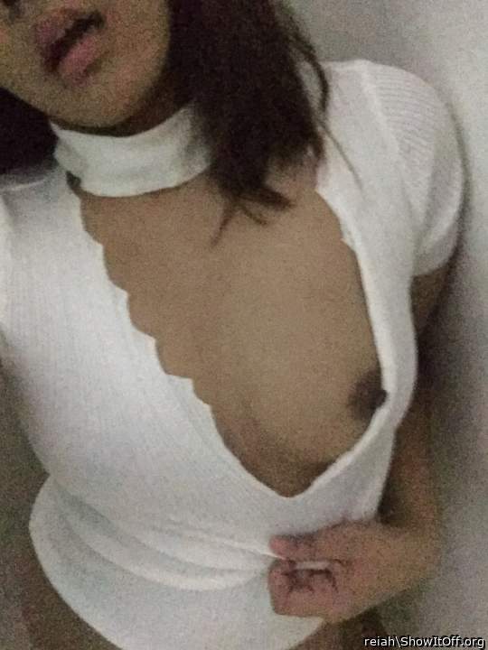 Lovely nip slip