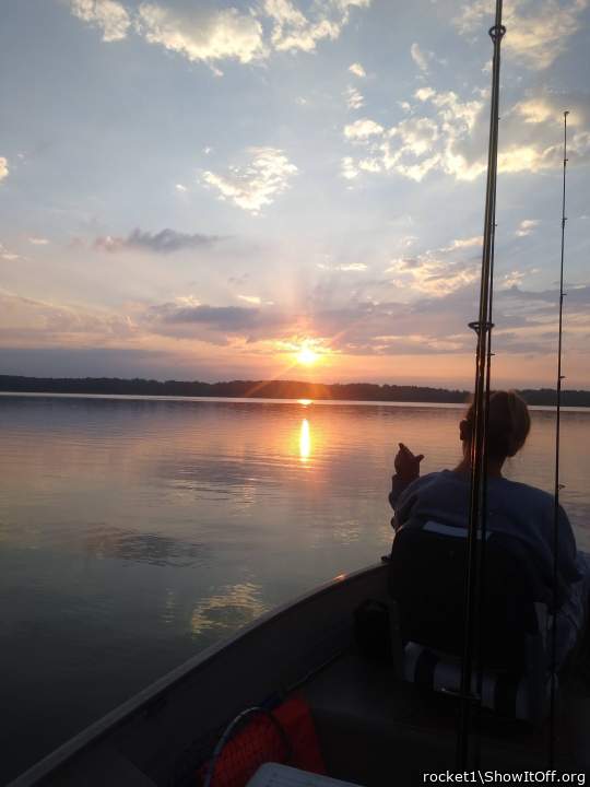 Early morning fishing