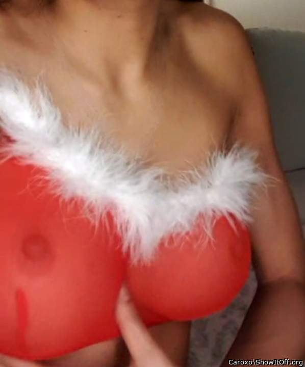 nice christmas tits