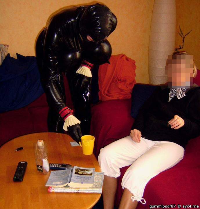 dann durfte mein Gatte 3 Tage als Zofe den Haushalt machen