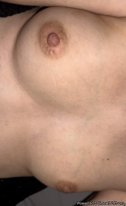 Tits and nipples of an Angel  