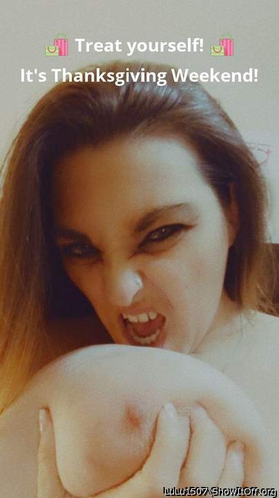 Mmmh I love it! I hope your tits excite yourself just like t