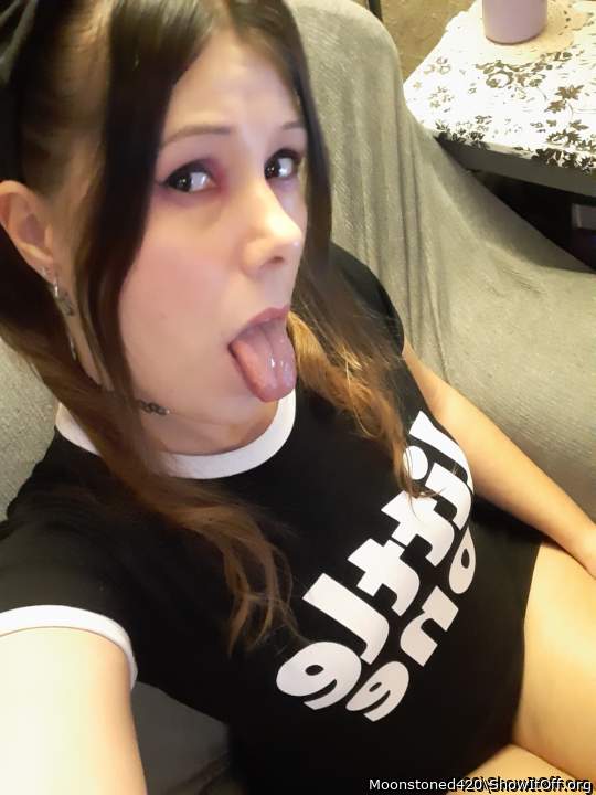 Love to have your tongue running along my hard cock