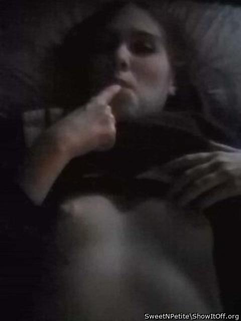 Showing my titties off a little.