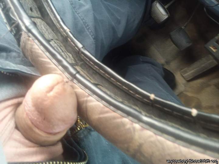 Hard enough to rest on the steering wheel