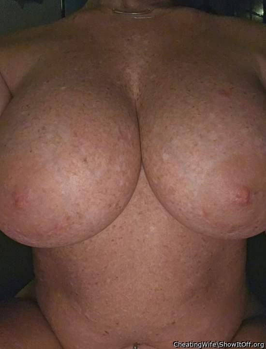 Cum on my tits