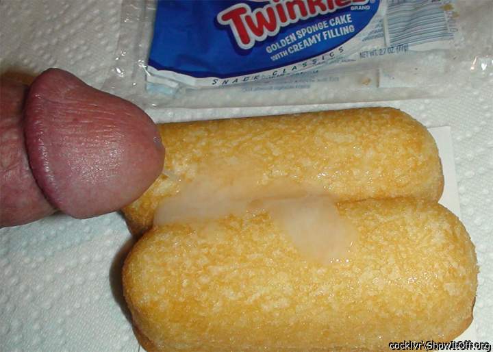 This time the delicious cream filling is on the outside.    