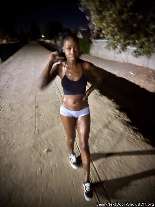 Beautyful night walk