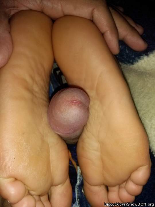I love your feet and his dick