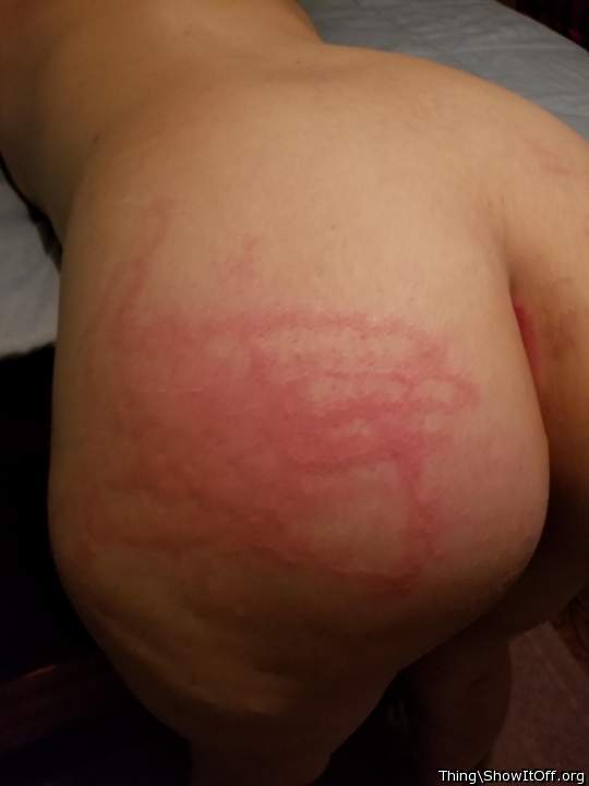 Ass spanking.. she's been bad