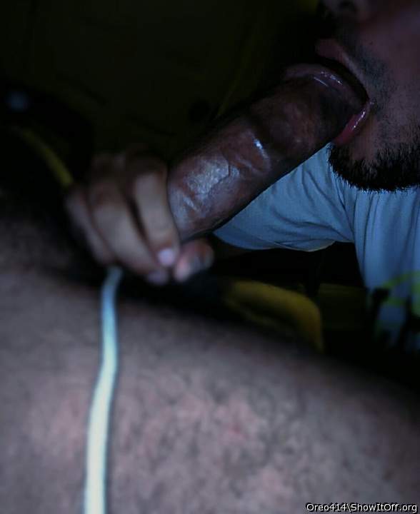 First time sucking cock was a stranger. Had him blindfolded before I entered.