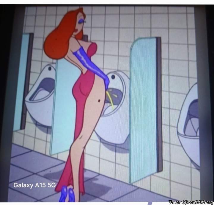 I'm a gurl now but I still pee standing up that's JR the man in me