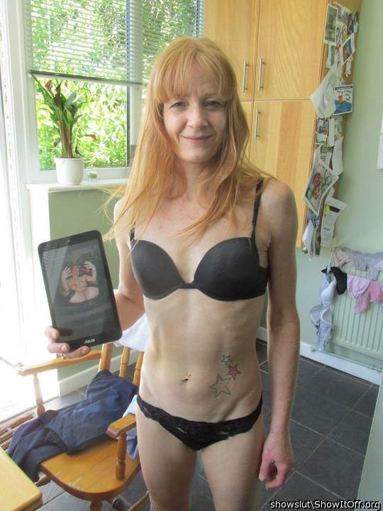 Slut with picture of a good slut.