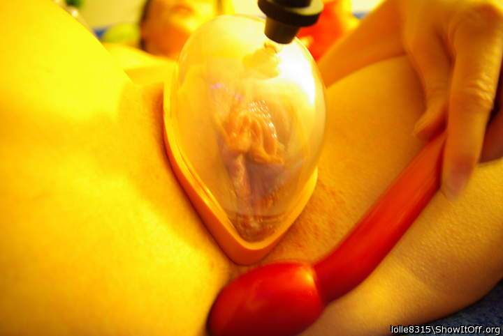 Mit dem geilen Sauger.