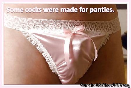  I do like those panties; I like wearing my panties, feels s