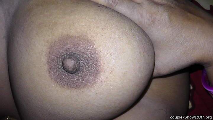 Photo of boobs from couple