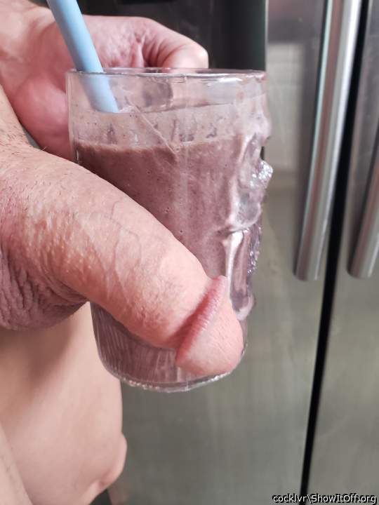 I hope you added YOUR protein to that shake sexy!? at least 