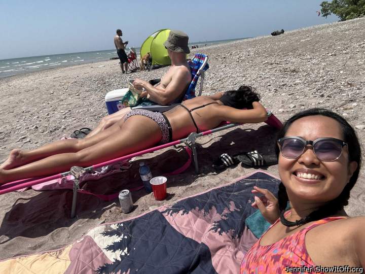 Beach Day with Friends