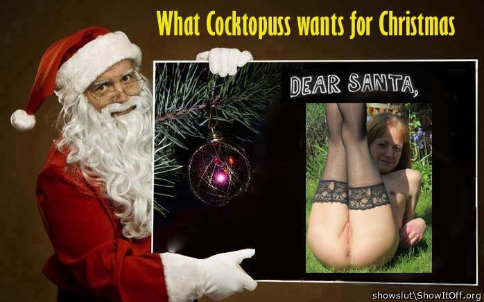 Santa needs a whore.