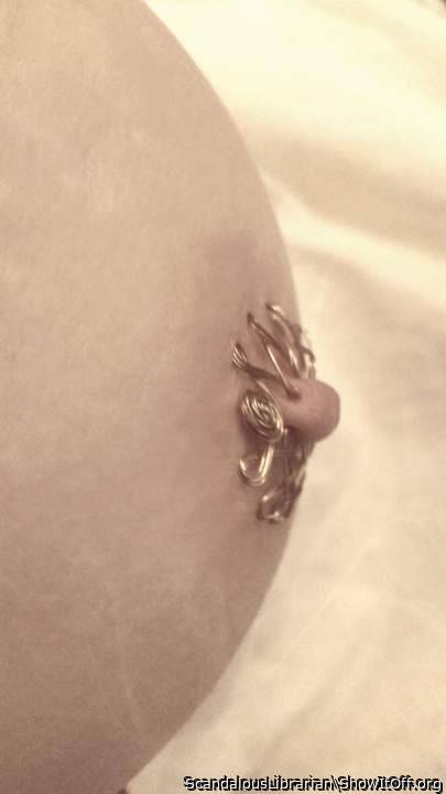 Lovely, nipple jewelery is lfantastic