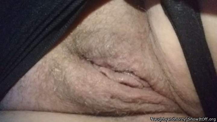 Beautiful hairy pussy for that thick cock to enter and play 