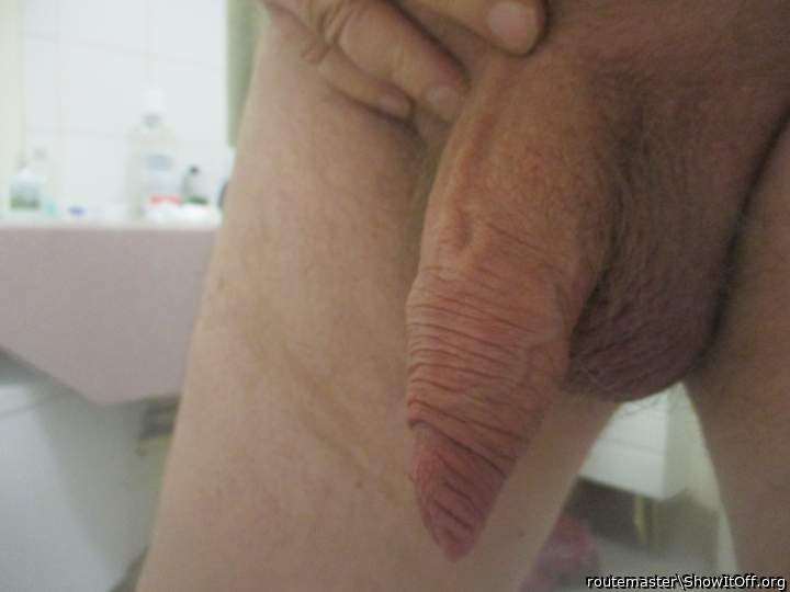 My early morning uncut dick and balls, 29.12.22
