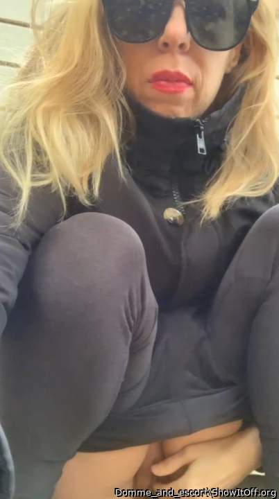 Masturbating in public on a playground