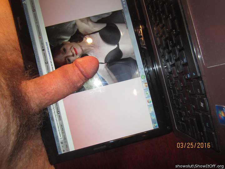 My slut friend with a cock