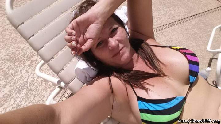 Beautiful sun kissed face