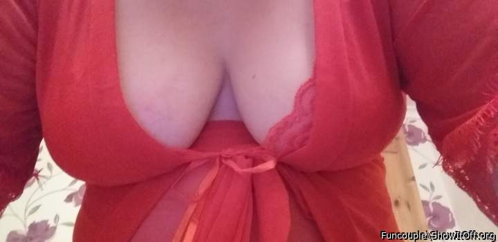 Nice view of your big tits  